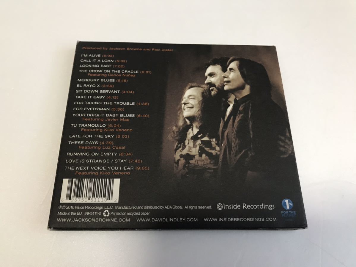 ２CD　ラヴ・イズ・ストレンジ　ジャクソン・ブラウン&デヴィッド・リンドレー_2