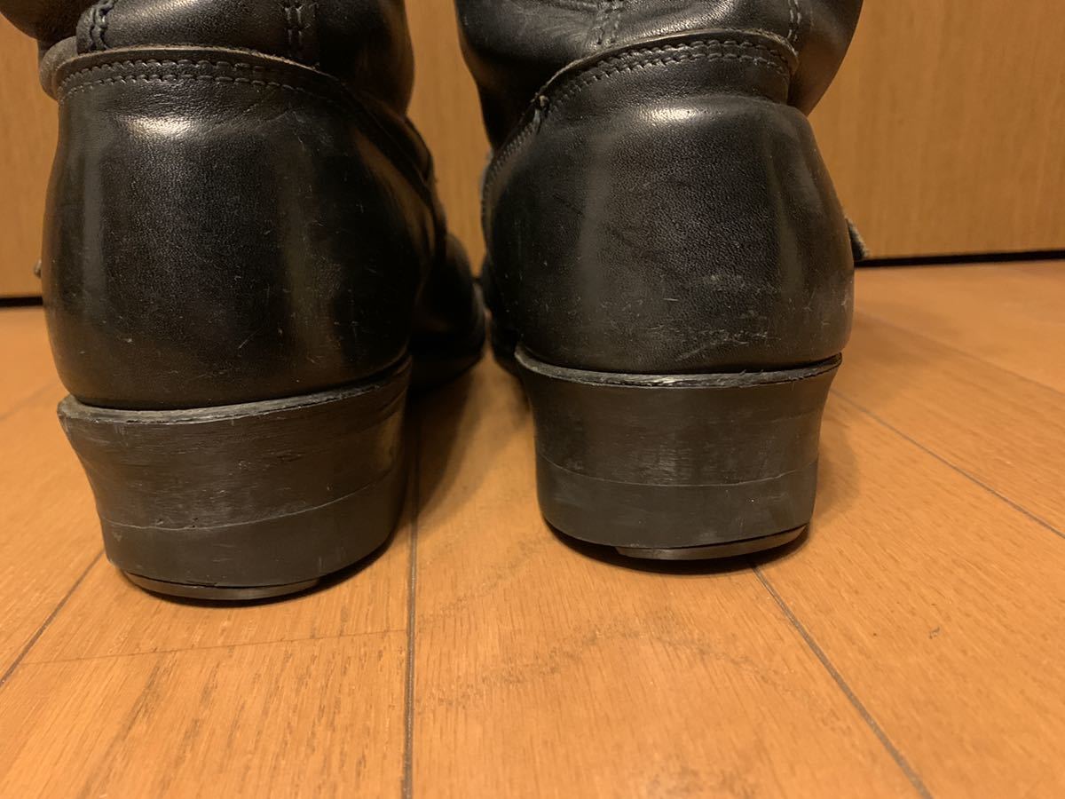 ビンテージ スチール無し 70s エンジニア ブーツ 9 /ルイスレザー 
