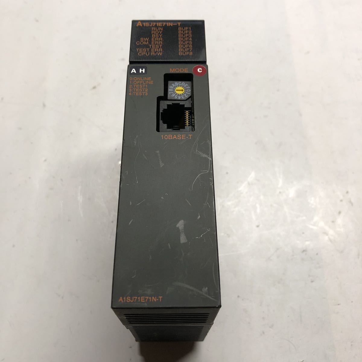 三菱 シーケンサー Ethernetインタフェース A1SJ71QE71-B5 中古】産業