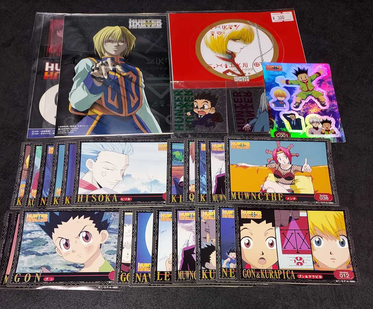 HUNTER × HUNTER/ハンターハンター ステッカー24枚セット H×H ゴン 