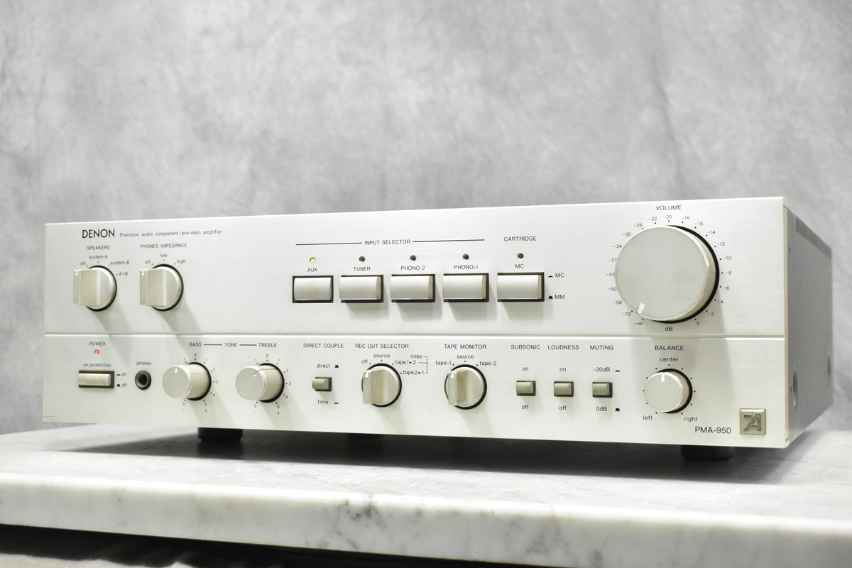DENON PMA-950 プリメインアンプ オーディオの 買取情報 公式通販 