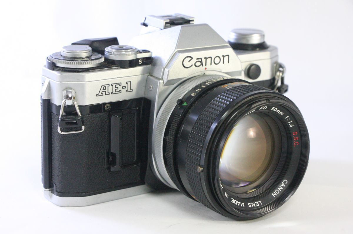カメラ 【動作良好】Canon A-1 50mm F1.4