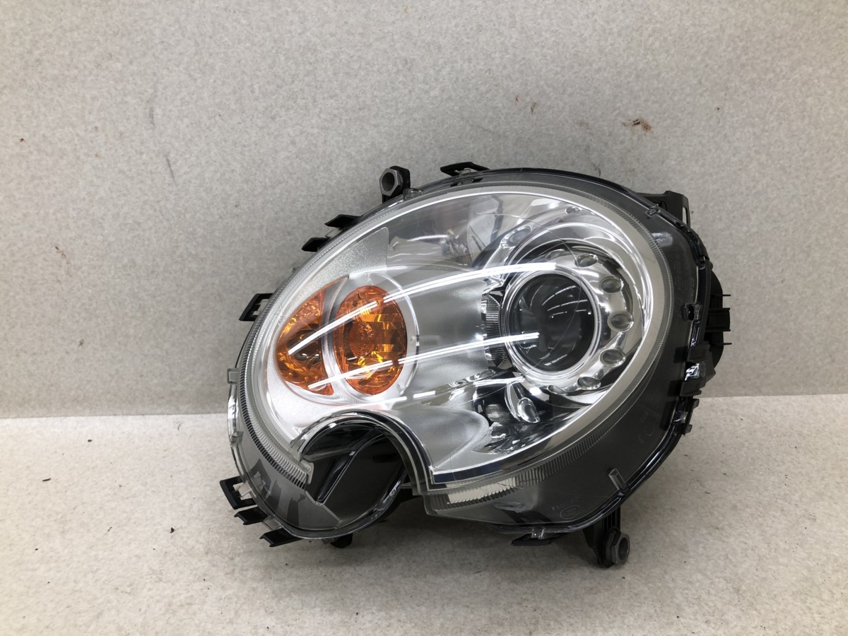 美品 磨き済み ミニクーパー R55 R56 右 ヘッドライト 0301225672