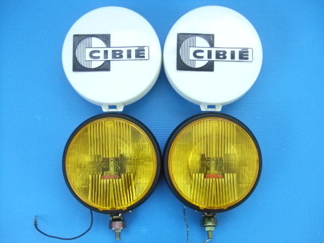 パーツ CIBIE フォグランプ 当時物 凹レンズ 丸型 旧車 シビエ ランプ