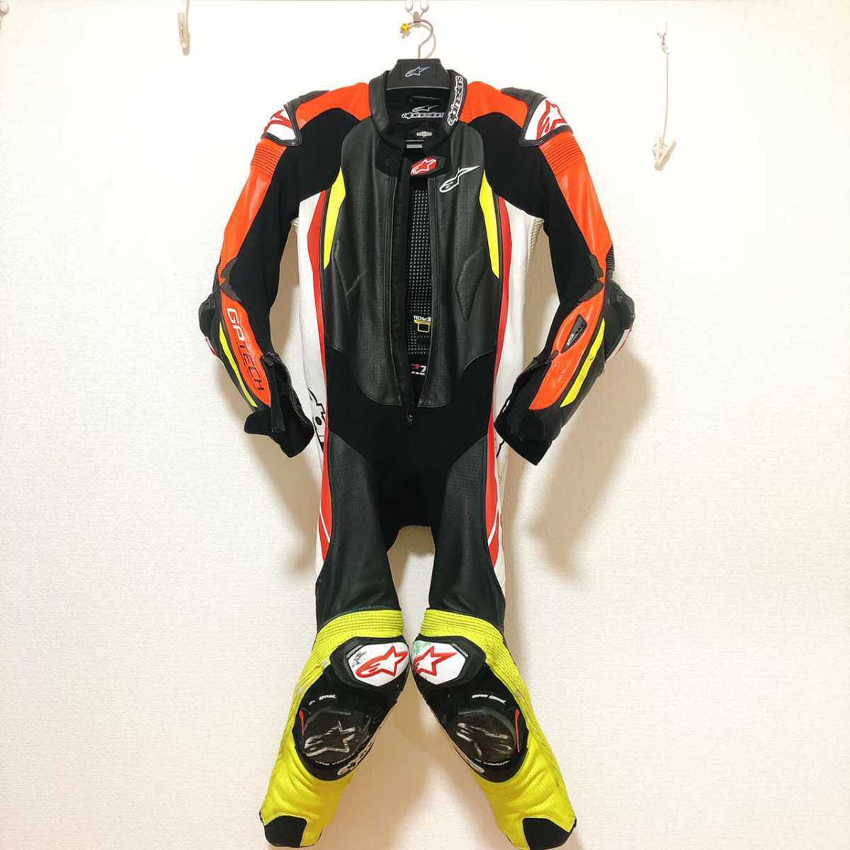 Alpinestars GP-Tech たのしく V2 革ツナギ レーシングスーツ