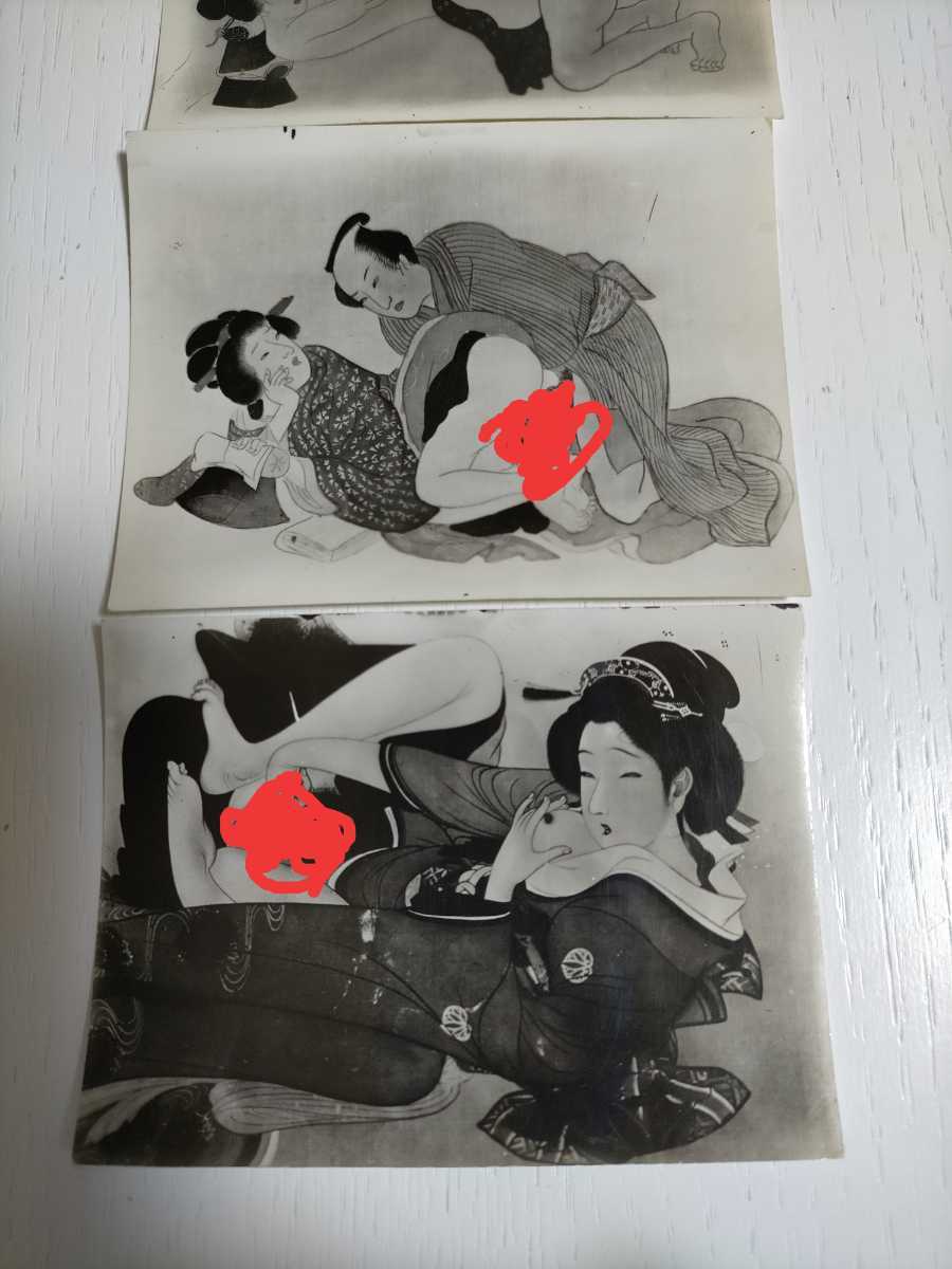 春画 浮世絵 肉筆 写真 写真3点 写真 美人画 枕絵 秘画 珍品 アート 印刷物 売買されたオークション情報 Yahooの商品情報をアーカイブ公開 オークファン Aucfan Com