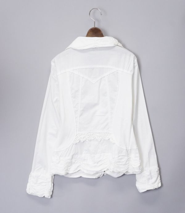 MC3776☆イタリア製*Arte Pura/アルテプラ*レース装飾*ラインストーン  