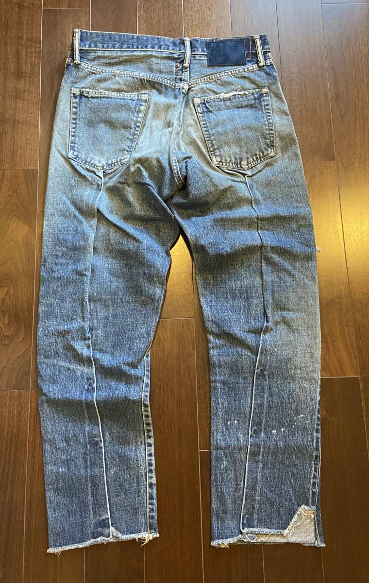新品 サイズ2 VISVIM SS JOURNEYMAN PANTS TACKED CRASH 0120305005002  