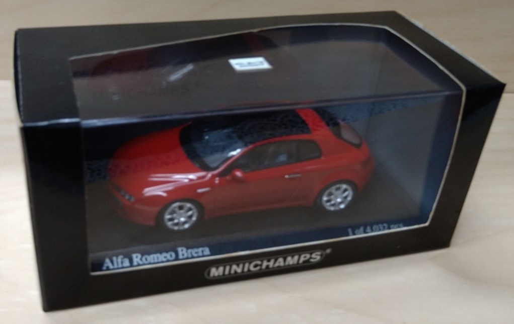 ミニチャンプス Alfa Romeo Brera 2006 Red 1/43 アルファロメオ Brera