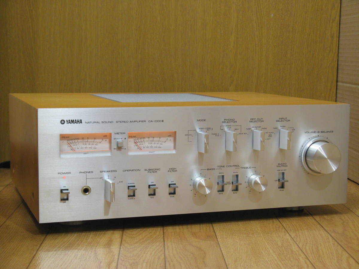 YAMAHA　ヤマハ　ＣＡ－１０００Ⅲ 整備品 禅】YAMAHA CA-1000Ⅲ 整備済 一般 オーディオ機器 【公式通販】