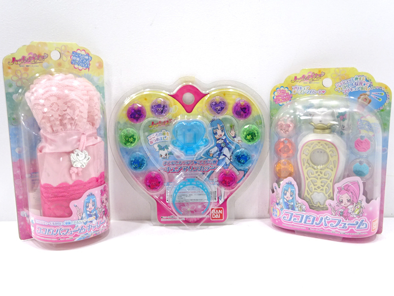ハートキャッチプリキュア ココロパフューム ココロパフュームキャリー まとめてあつめてこころの種 3点セット Ty723 プリキュア 売買されたオークション情報 Yahooの商品情報をアーカイブ公開 オークファン Aucfan Com