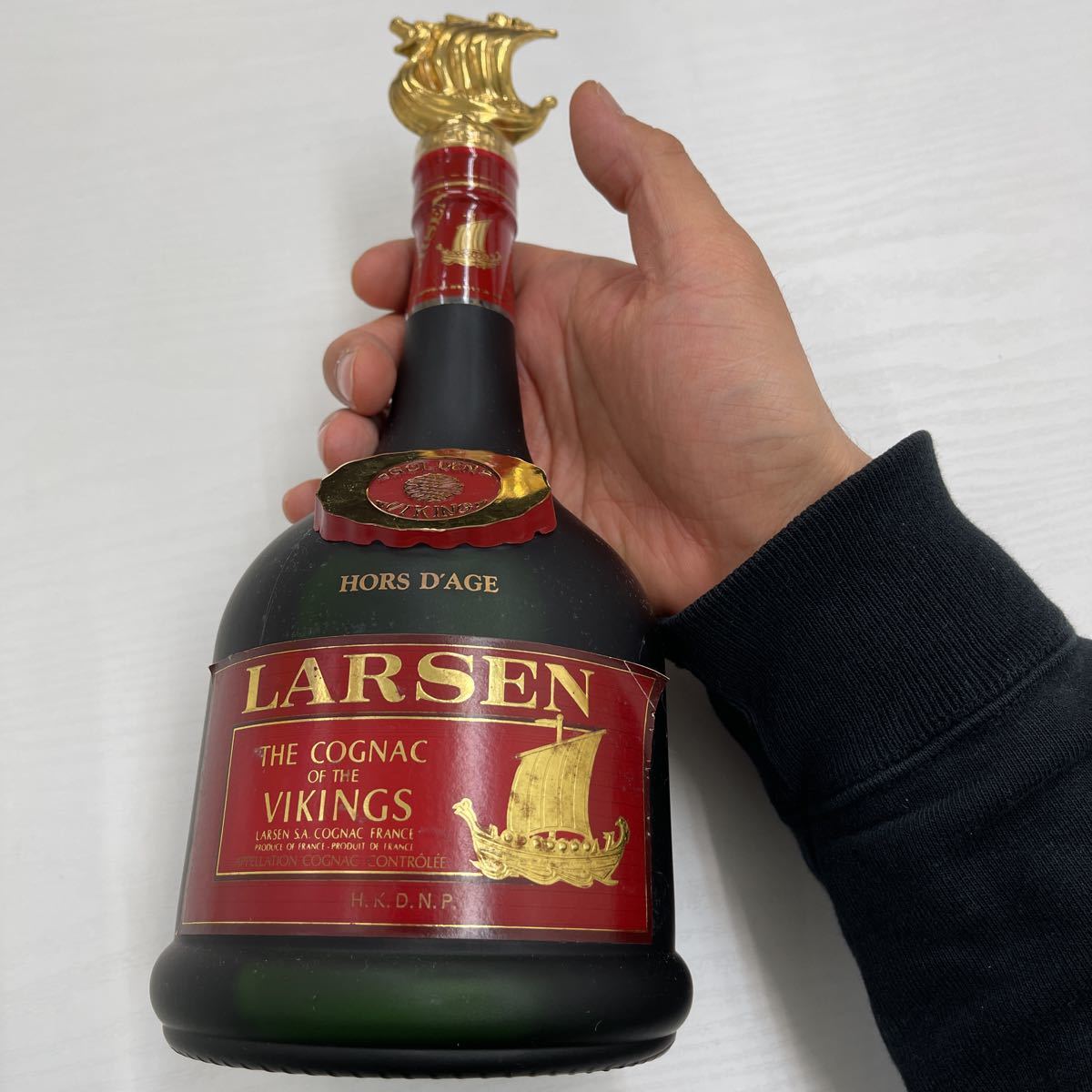 古酒 LARSEN VIKINGS レア LARSEN コニャック Larsen GOLDEN