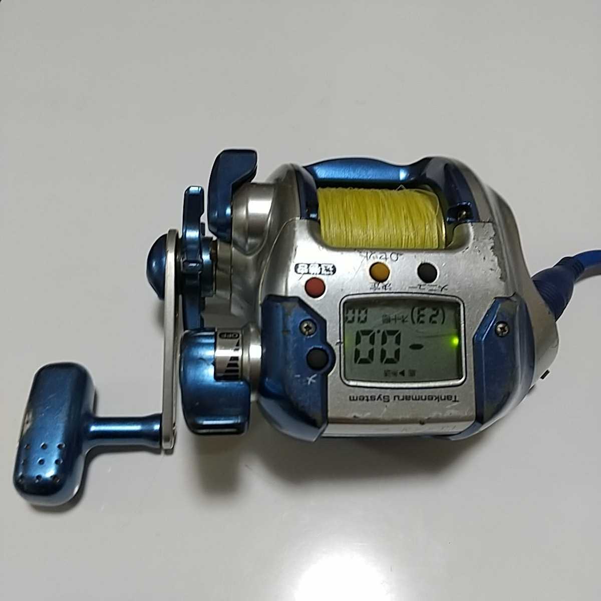 タンケンマルシステム 電動リール シマノ 電動丸1000H 電動リール 探見丸 tankenmaru タチウオ フカセ