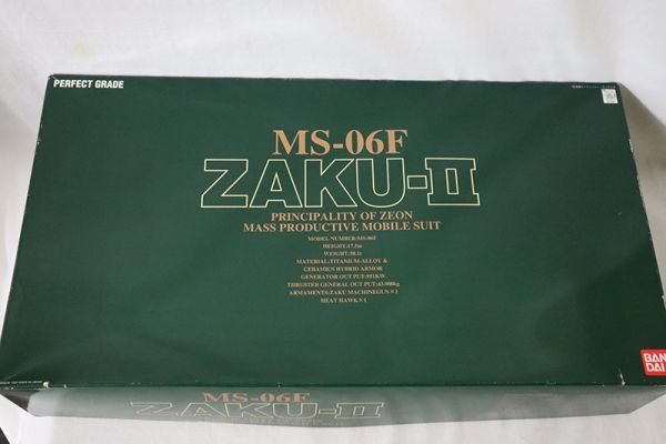 未組立 Pg 1 60 Ms 06f Zaku 量産型ザクii 機動戦士ガンダム バンダイ 機動戦士ガンダム 売買されたオークション情報 Yahooの商品情報をアーカイブ公開 オークファン Aucfan Com