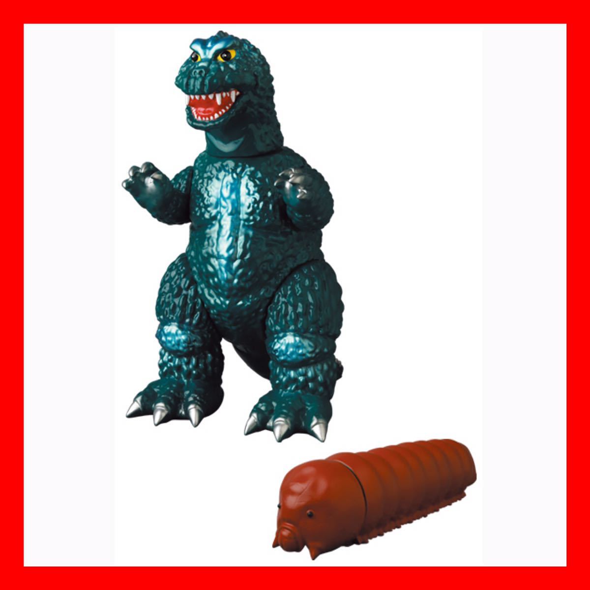 新品未開封☆ゴジラ モスラの幼虫 （モスラ対ゴジラ版） 安楽安作