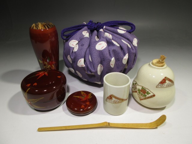 利休茶箱 茶道具 Yahoo!オークション - 茶箱 茶器⁄茶道具 十二代楽吉