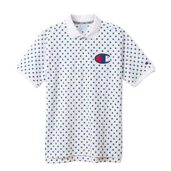 ポロシャツ 襟ラインルーズフィット ■L定価10,890円 Champion ゴルフ チャンピオンの通販 L 定価10890円 チャンピオン ポロシャツ ビックロゴ Lサイズ 新品 C3 RG316 340
