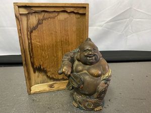 丸谷焼き布袋様 九谷焼 布袋のYahoo!オークション(旧ヤフオク!)の相場