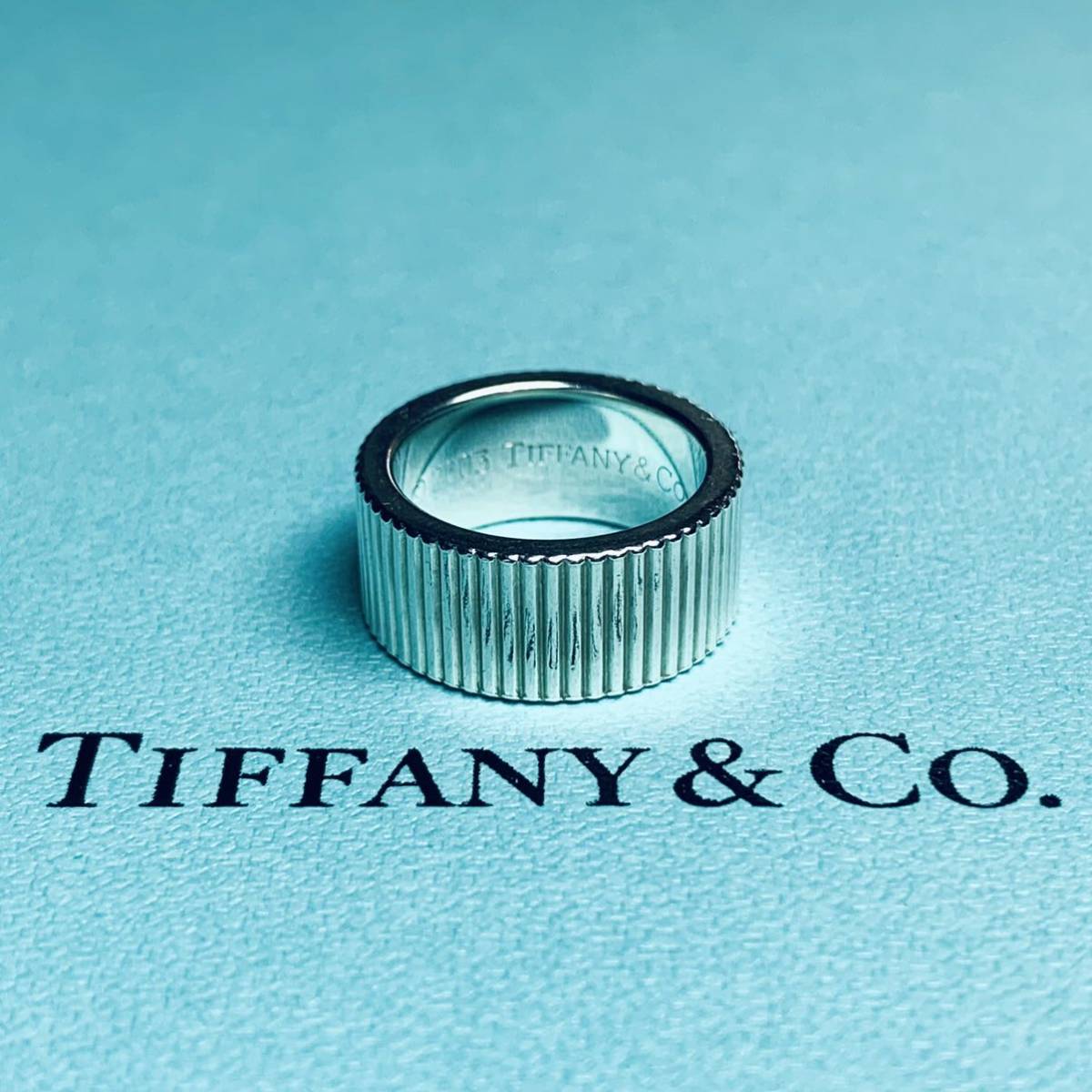 OLD TIFFANY オールド ティファニー コイン エッジ リング | RETURN 