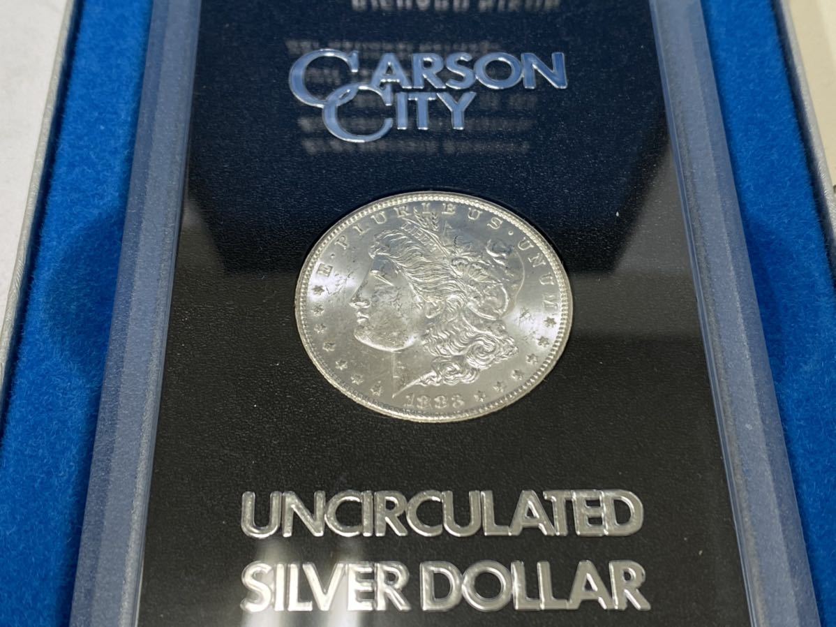 希少 CARSON CITY 1883年 モルガンダラー カーソンシティ アンティーク 