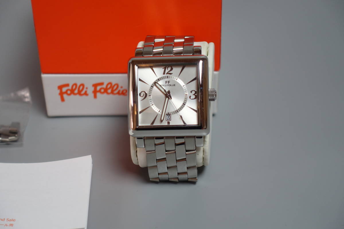 Folli Folli フォリフォリ 腕時計 メンズ スクエア フォリフォリ 売買されたオークション情報 Yahooの商品情報をアーカイブ公開 オークファン Aucfan Com