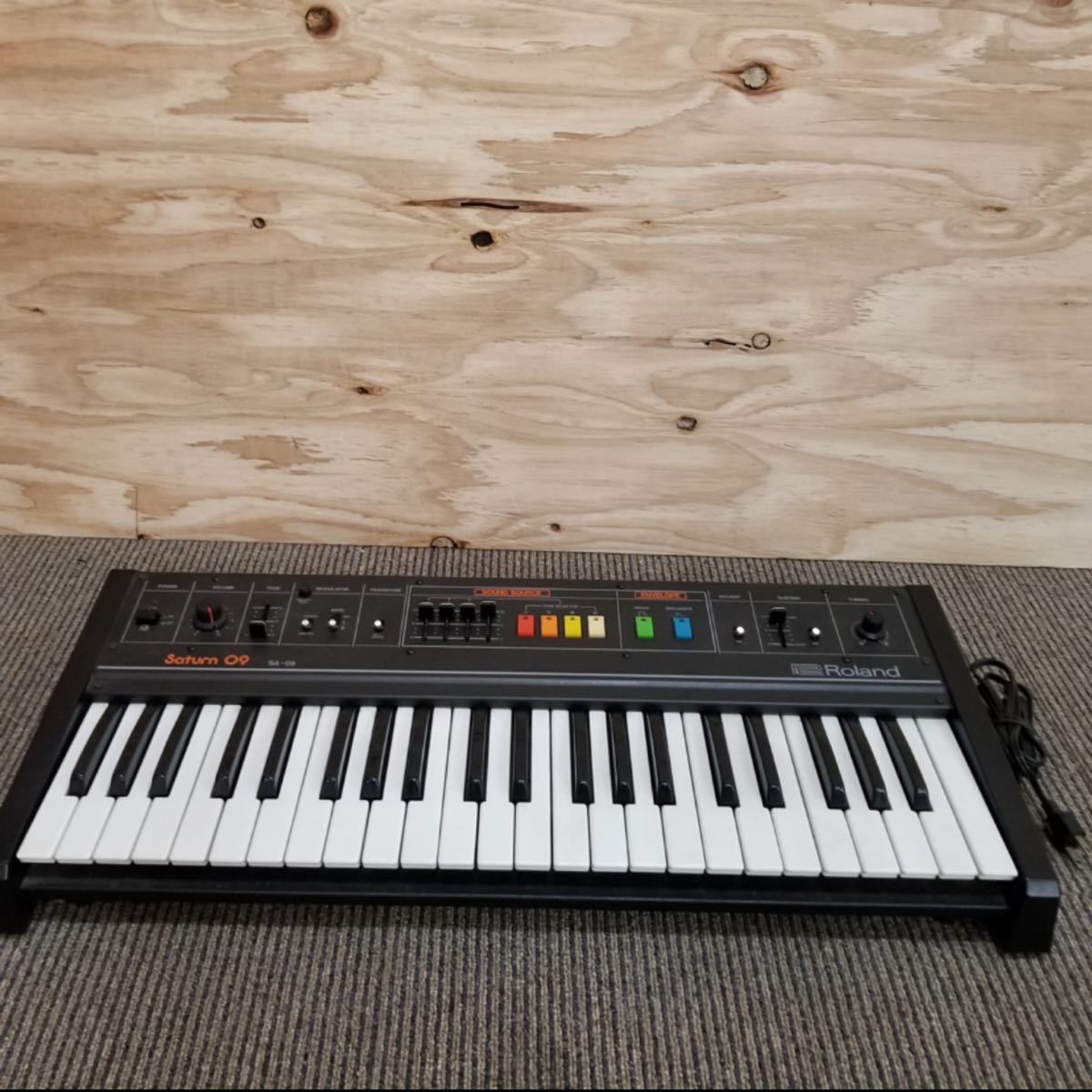 ROLAND SATURN 09 SA-09 シンセサイザー 鍵盤 ピアノ Roland SA-09 SATURN アナログシンセサイザー 【公式通販】
