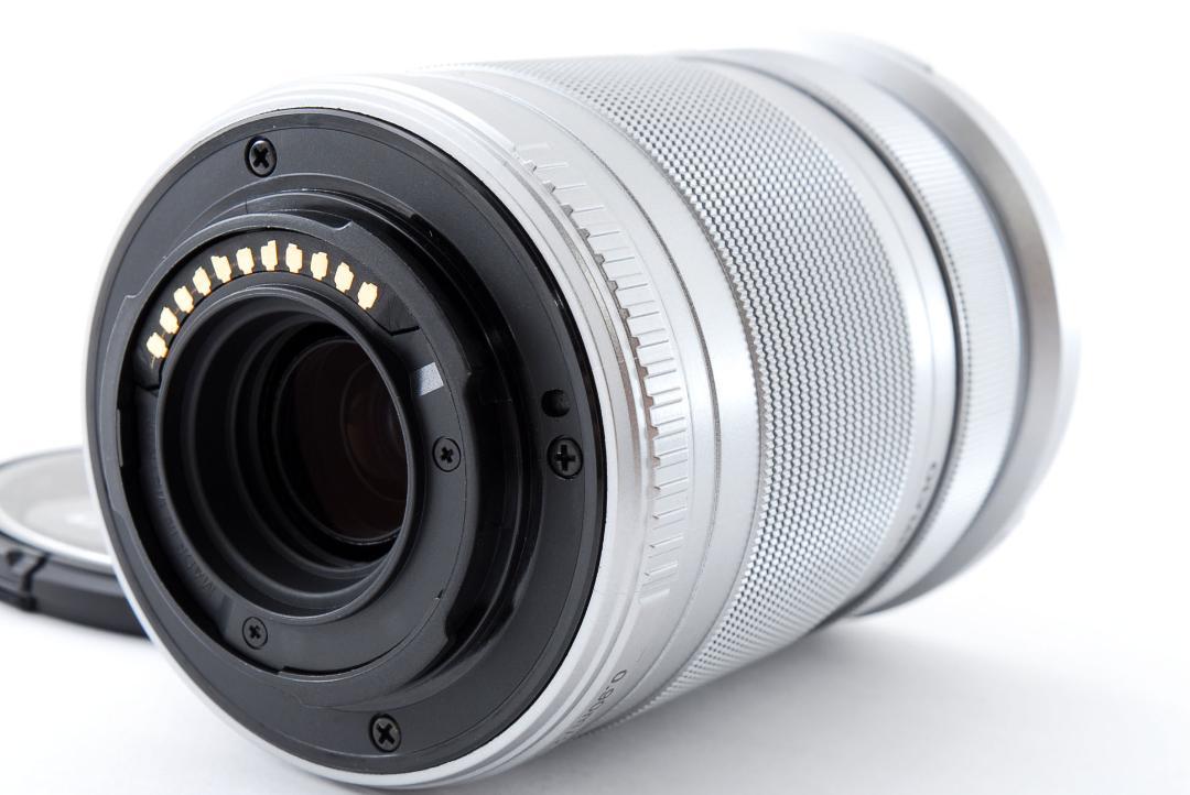 望遠レンズ Olympus オリンパス 中古 M.ZUIKO 40-150mm R シルバー