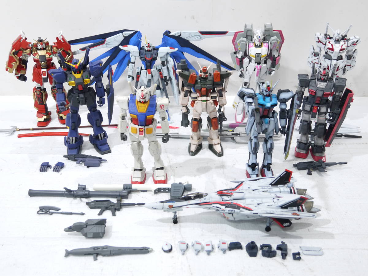 8091t ガンプラ Mg マクロス 完成品 組立て済 塗装済 改造改修等あり まとめて10点 真武者頑駄無 Rx 0 ユニコーンガンダム Vf 25 完成品 売買されたオークション情報 Yahooの商品情報をアーカイブ公開 オークファン Aucfan Com