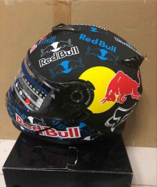 レッドブルxフォックス RED BULL モトクロス オフロードヘルメット
