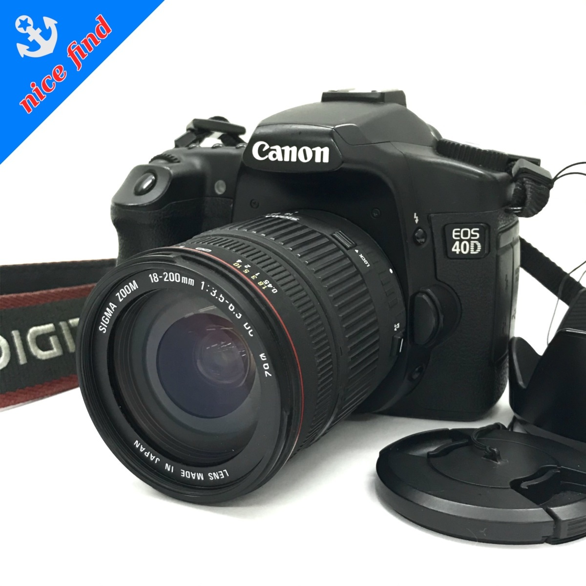 レンズセット◇キャノン Canon◇EOS 40D 本体 SIGMA ZOOM 18-200mm 1 