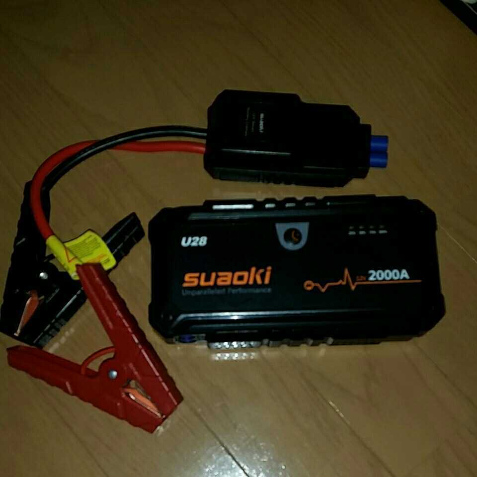 suaoki ジャンプスターター U28 品(バッテリー)｜売買された