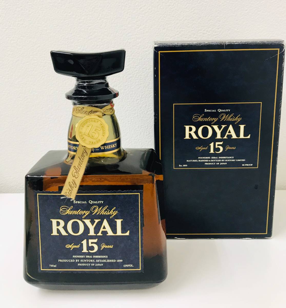 サントリー ローヤル 15年 未開栓 古酒 未開栓】ウイスキー サントリー