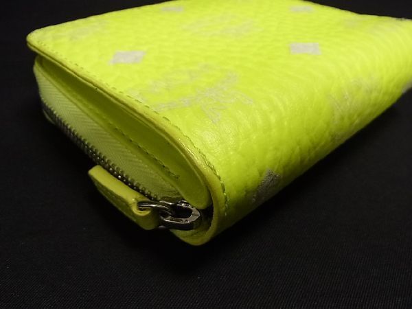 1円 Mcm エムシーエム レザー 二つ折り 蛍光 財布 ウォレット札入れ 小銭入れ メンズ レディース イエロー系 K5195ul その他 売買されたオークション情報 Yahooの商品情報をアーカイブ公開 オークファン Aucfan Com