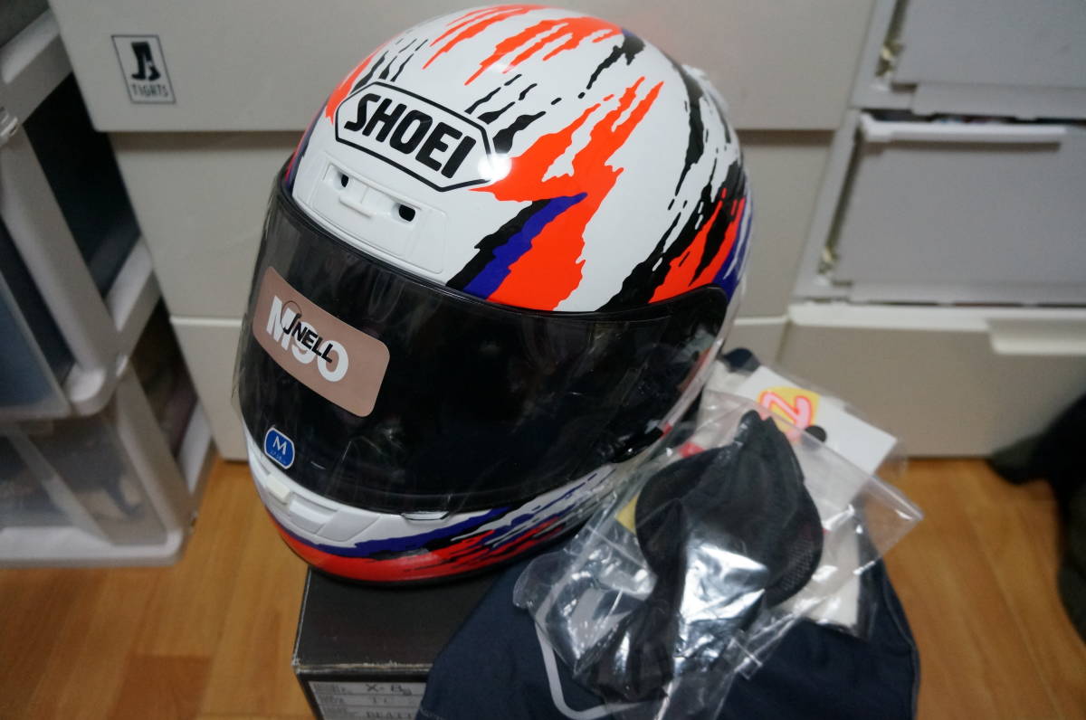 新品未使用 SHOEI X-8SP ダリル ビーティー 選手 レプリカ Daryl 