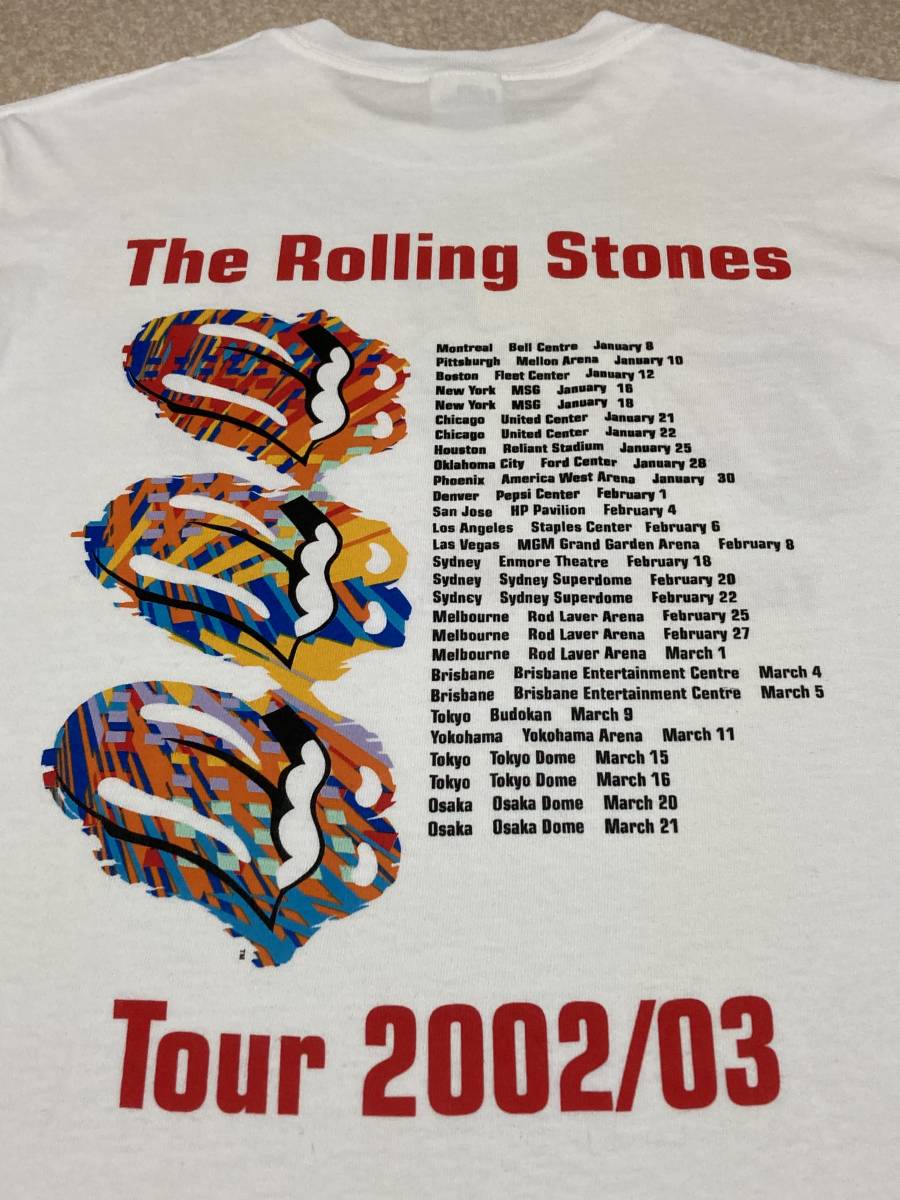 ローリングストーンズ Tシャツ - Rolling The 2003年 anvil Stones