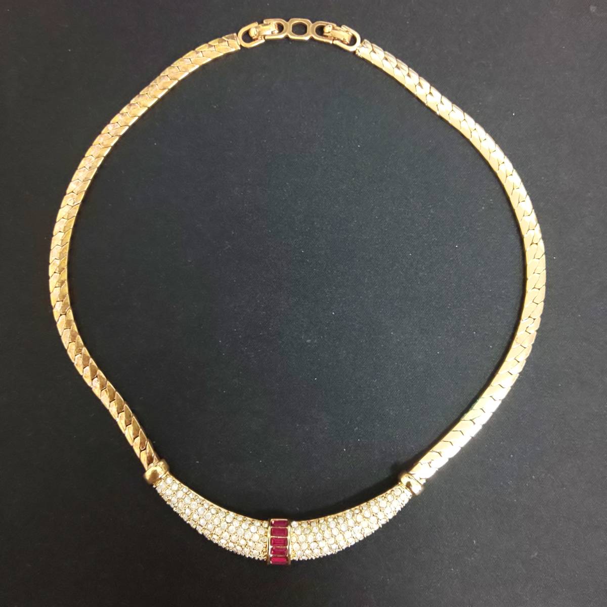 得価，セール Christian Dior クリスチャン ディオール ネックレス ジルコニア 金メッキ(ネックレス（トップつき）)｜売買されたオークション情報、yahooの商品情報をアーカイブ公開 - オークファン ネックレス（トップつき）