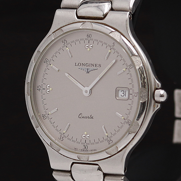 ロンジン コンクエスト LONGINES 1円 - QZ デイト CONQUEST 腕時計