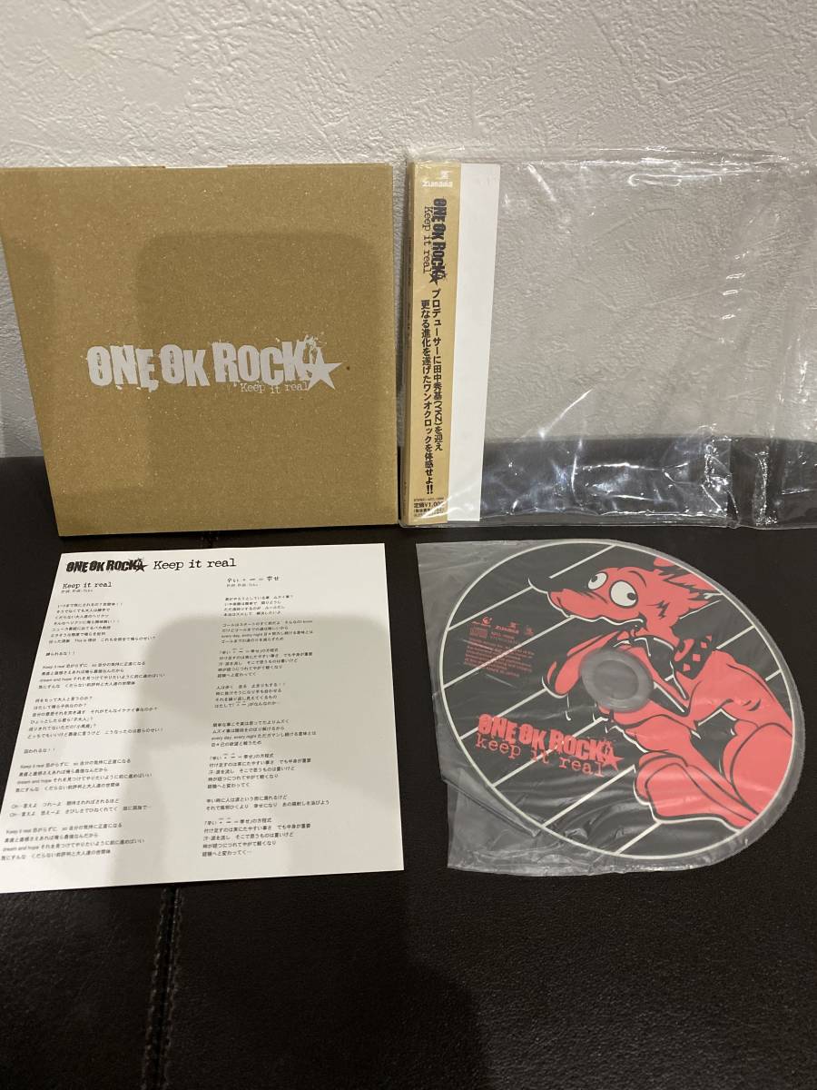廃盤 Keep it real ONE OK ROCK CD ワンオクロック OK ONE ROCK it