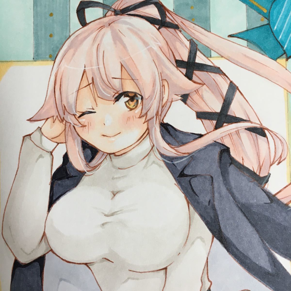 手描きイラスト 艦これ 由良 私服 ホワイトデーデート 手描きイラスト 売買されたオークション情報 Yahooの商品情報をアーカイブ公開 オークファン Aucfan Com