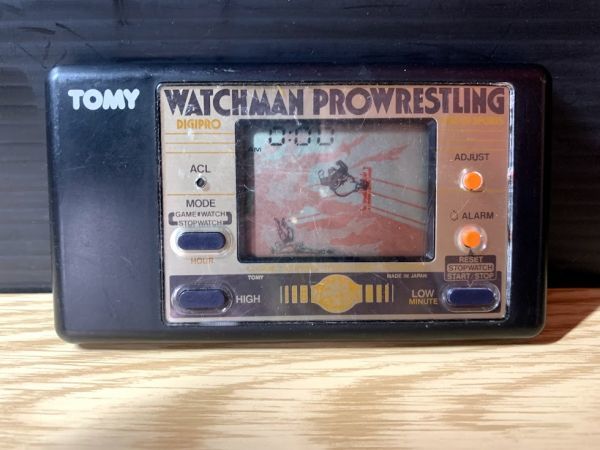トミー LCゲーム ウォッチマン プロレス デジプロ ※デッドストック[未