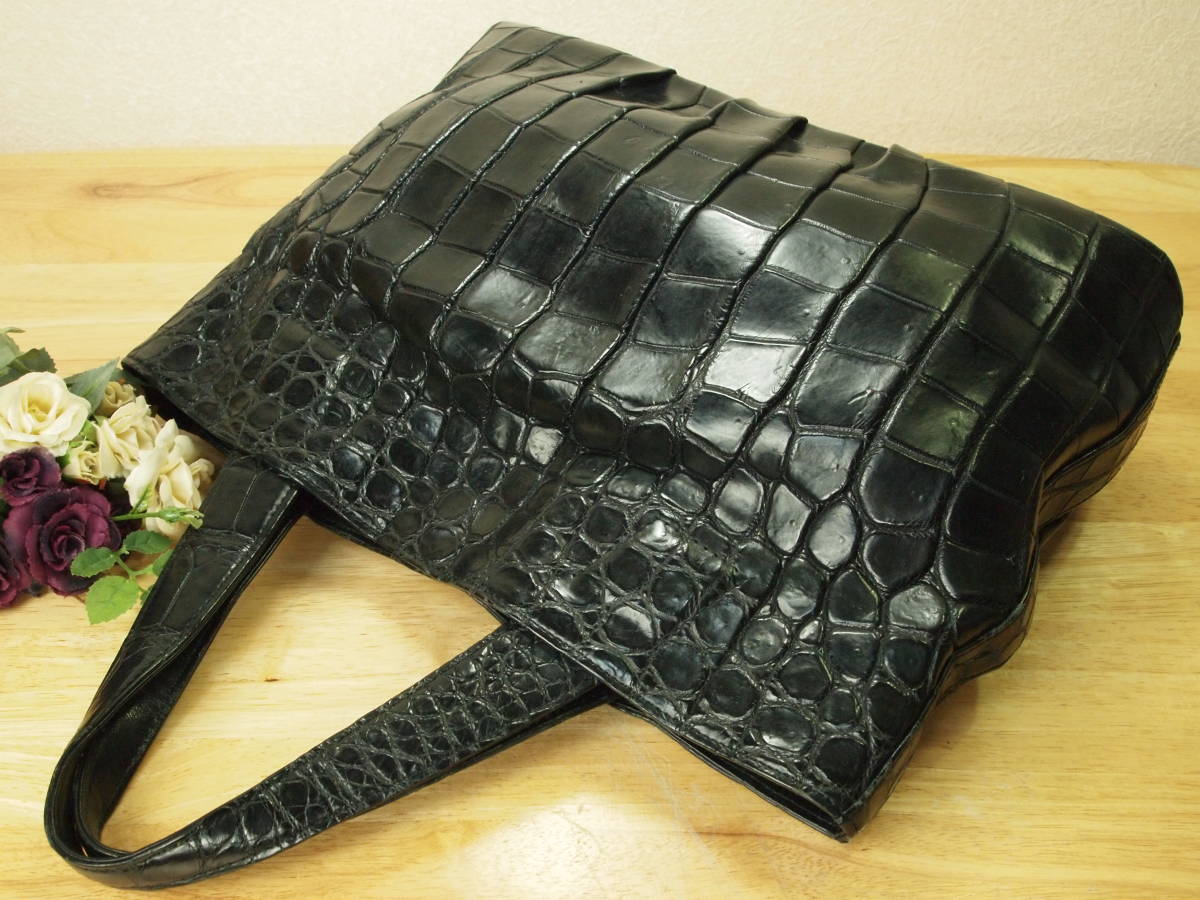 武知 takechi 本物 最高峰 マット クロコダイル crocodile 高級 大きめ 