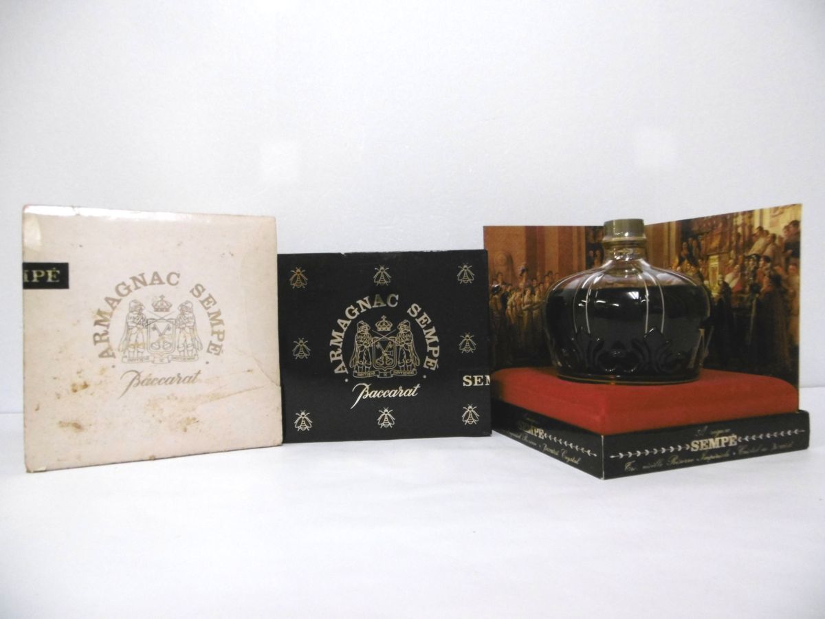 古酒 未開栓 SEMPE サンペ Baccarat バカラ クリスタル 王冠 クラウン