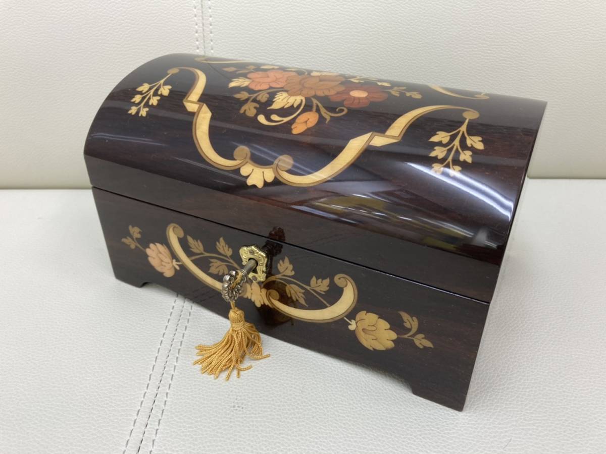 オルゴール REUGE 宝石箱 リュージュ イタリア製 | ジュエリーボックス 