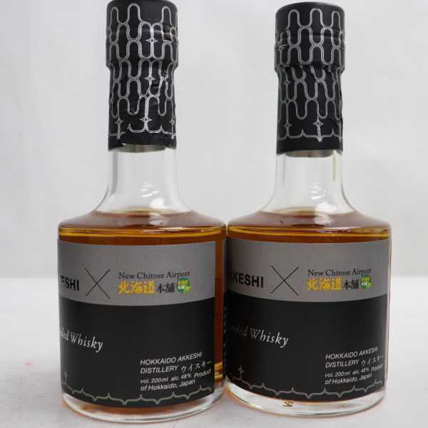 2本セット】厚岸 ブレンデッド 2021 THE AKKESHI 北海道本舗 48% 200ml