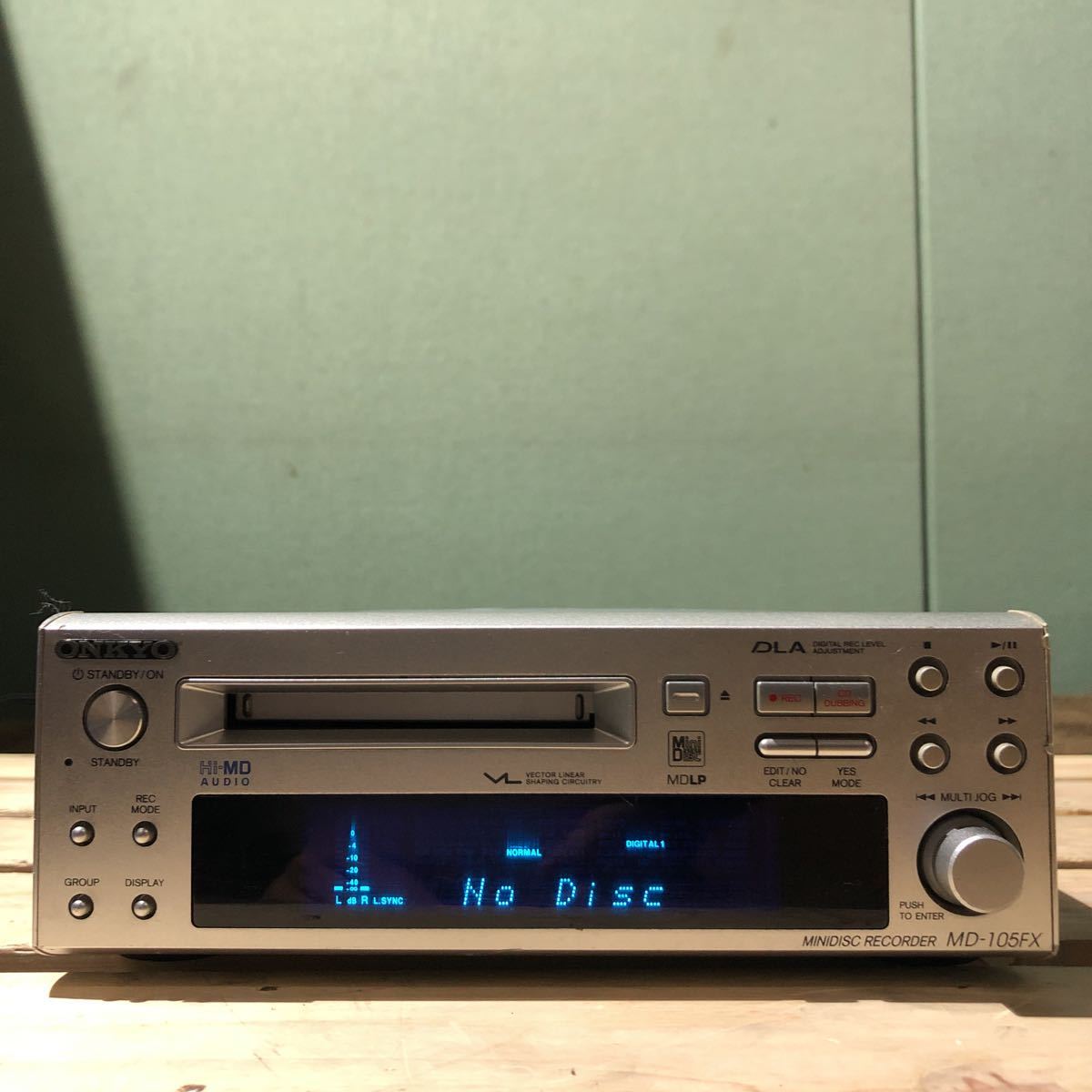 ONKYO MDレコーダー MD-105X 本体のみ オンキョー ONKYO MD-105X MD