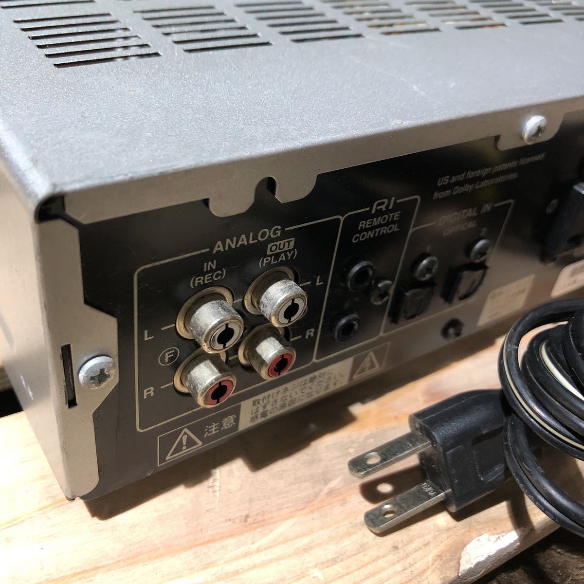 ONKYO MDレコーダー MD-105X 本体のみ オンキョー ONKYO MD-105X MD