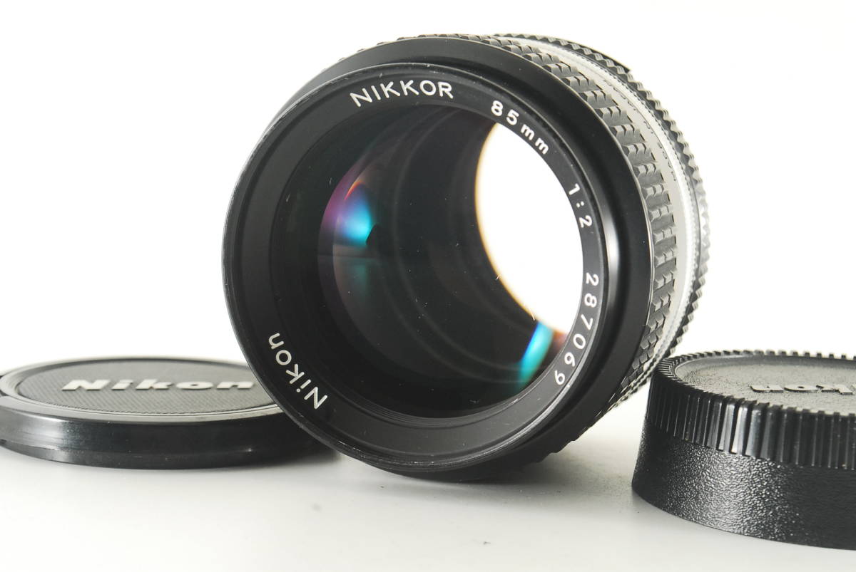 ☆特上品☆完動☆NIKON ニコン AI-S 85mm F2☆0102☆