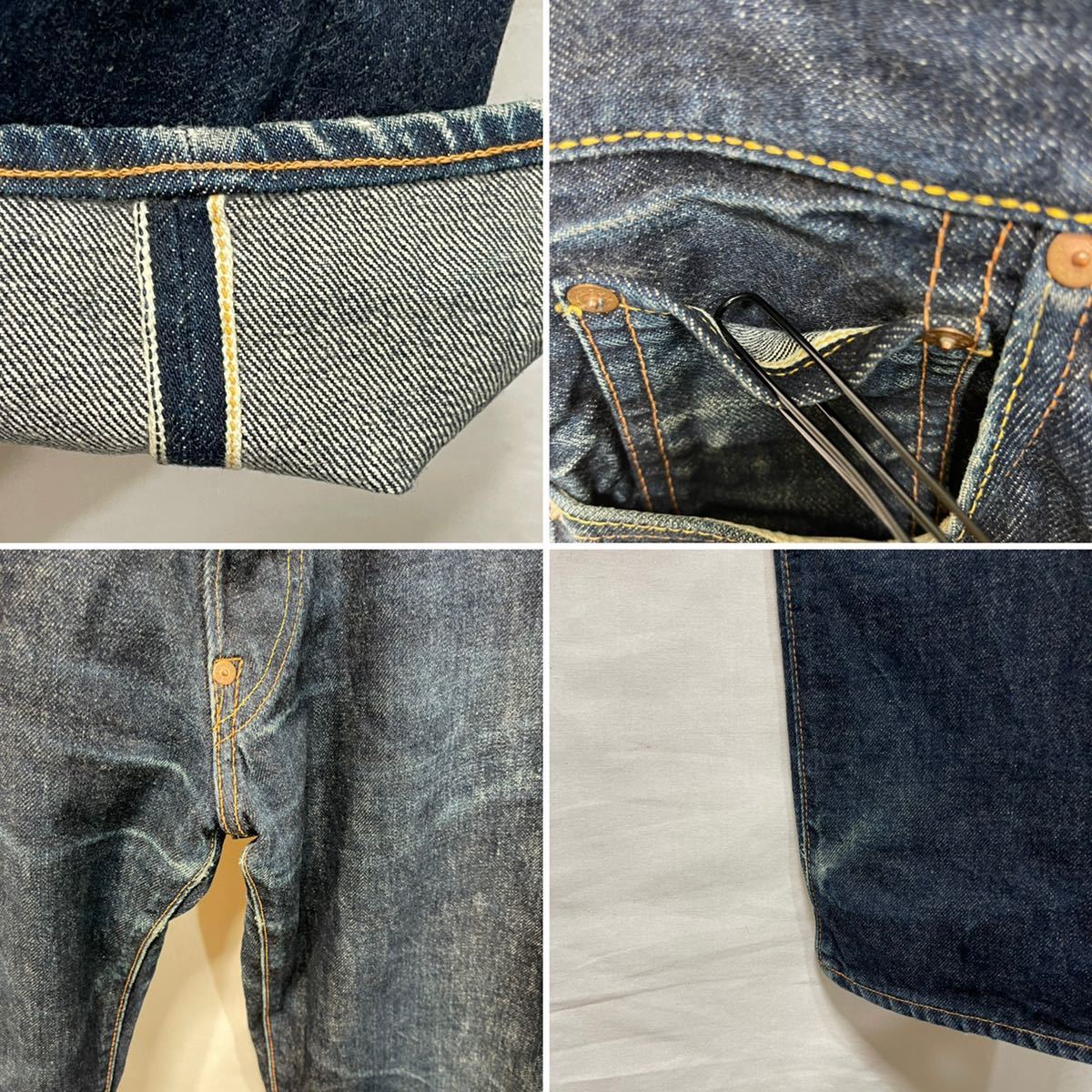 ☆EVISU☆エヴィス☆2001☆阪神タイガース 優勝記念☆虎刺繍デニム 