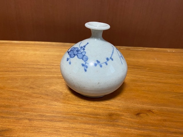 古伊万里 染付 草花文 油壷 江戸時代 CE) | 入蘆花 - 民 初期 古伊万里 染付 草花文 油壷 江戸時代 CE) | 入蘆花 - 民 初期