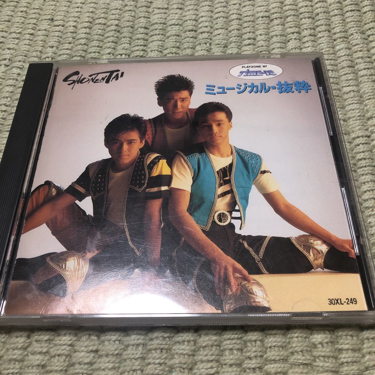少年隊 PLAYZONE'87 ミュージカル「TIME・19」抜粋 CDアルバム 少年隊